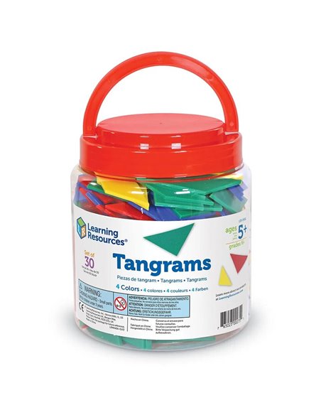 Tangram in 4 culori