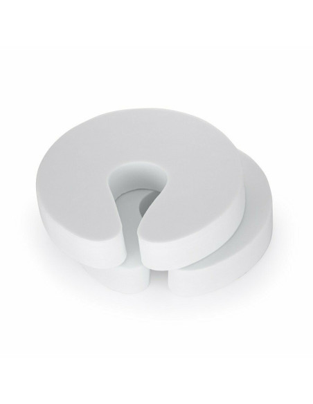BN-245202,Feedo - Protectii pentru oprirea usilor, Din spuma EVA, 9.4 x 9.2 x 1.8 cm, 4 bucati, Alb