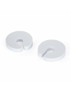 BN-245202,Feedo - Protectii pentru oprirea usilor, Din spuma EVA, 9.4 x 9.2 x 1.8 cm, 4 bucati, Alb 2