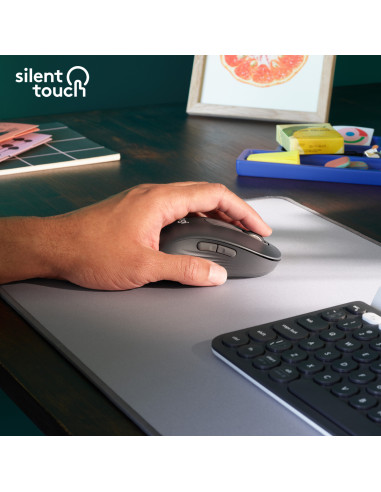 LOGITECH Signature M650 L Wireless Mouse - GRAPHITE - BT - EMEA - M650 L LEFT, "910-006239" LOGITECH Signature M650 L Wireless Mouse - GRAPHITE - BT - EMEA - M650 L LEFT, "910-006239"