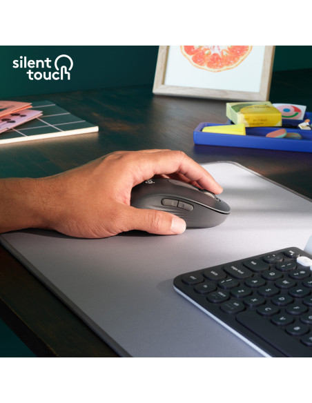 LOGITECH Signature M650 L Wireless Mouse - GRAPHITE - BT - EMEA - M650 L LEFT, "910-006239" LOGITECH Signature M650 L Wireless Mouse - GRAPHITE - BT - EMEA - M650 L LEFT, "910-006239"