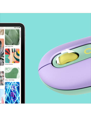 LOGITECH POP Mouse with emoji - DAYDREAM_MINT - 2.4GHZ BT - EMEA - CLOSE BOX, "910-006547" (include TV 0.18lei)
