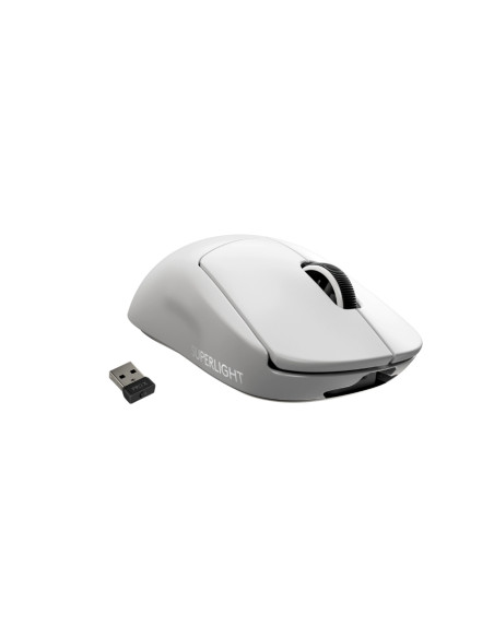 LOGITECH PRO X SUPERLIGHT Wireless Gaming Mouse - WHITE - LOGITECH PRO X SUPERLIGHT Wireless Gaming Mouse - WHITE -