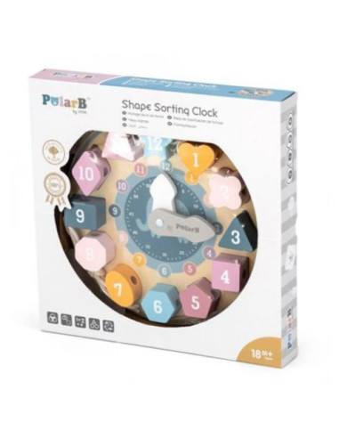 NC44053,Ceas educativ cu forme geometrice PolarB