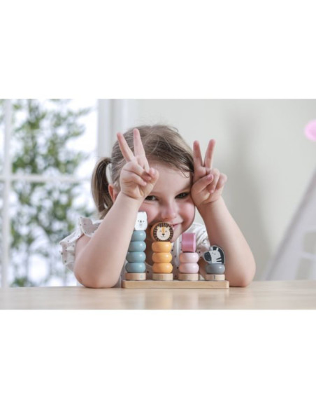 NC44022,Joc de stivuire Numaratoarea Animalutelor PolarB