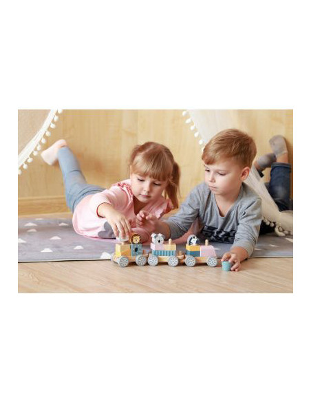 NC44015,Joc de stivuire Trenulet PolarB