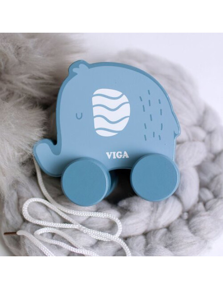 NC44004,Jucarie de tras Elefantel PolarB