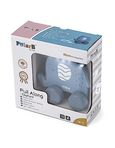 NC44004,Jucarie de tras Elefantel PolarB