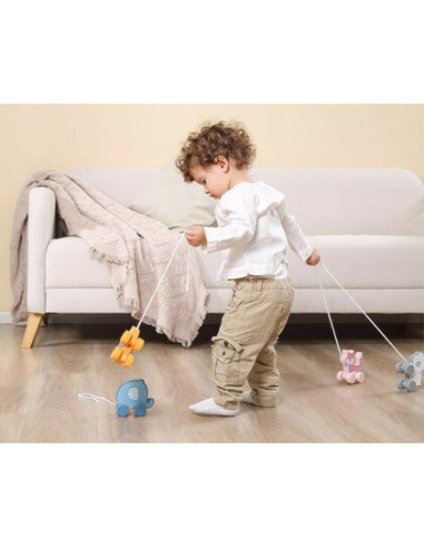 NC44002,Jucarie de tras Vulpita PolarB