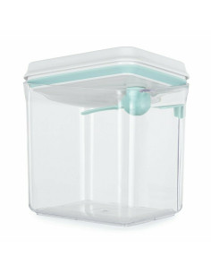 BN-909910,Feedo - Recipient depozitare lapte praf, 1700 ml, Capac etans, Din plastic, Fara BPA, Turcoaz 2