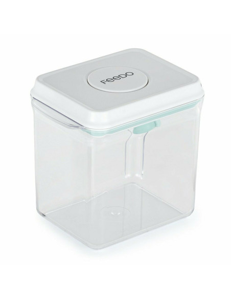BN-909910,Feedo - Recipient depozitare lapte praf, 1700 ml, Capac etans, Din plastic, Fara BPA, Turcoaz BN-909910,Feedo - Recipient depozitare lapte praf, 1700 ml, Capac etans, Din plastic, Fara BPA, Turcoaz