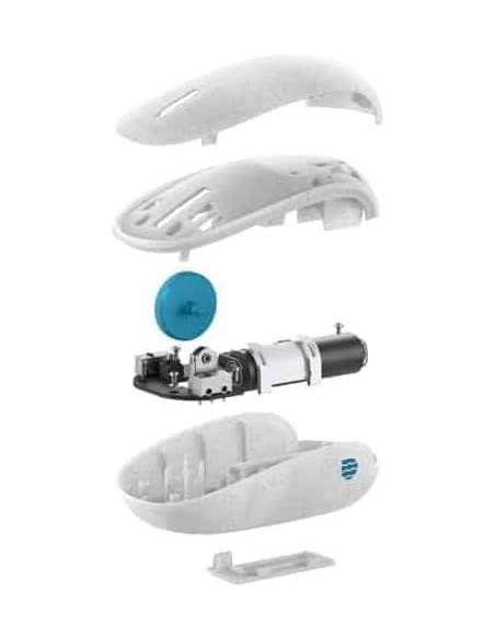 Mouse Microsoft Ocean Plastic, Bluetooth, alb,I38-00006