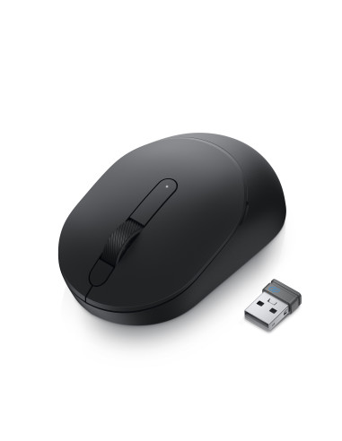 MOUSE DELL, "MS3320W" notebook, PC, wireless, optic, Bluetooth, Wireless, 1600 dpi, 3 1, mod dual de conectare, negru, "570-ABHK