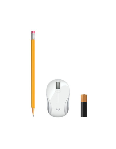 MOUSE LOGITECH, "M187" notebook, PC, wireless, optic, Wireless, 1000 dpi, 3 1, alb, "910-002735", (include TV 0.15 lei)