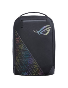 90XB04ZN-BBP030,Rucsac laptop ASUS ROG BP1501G 17", Holographic Edition, rezistent la apa, Negru