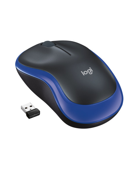 Mouse Logitech M185, USB, Albastru