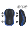 Mouse Logitech M185, USB, Albastru