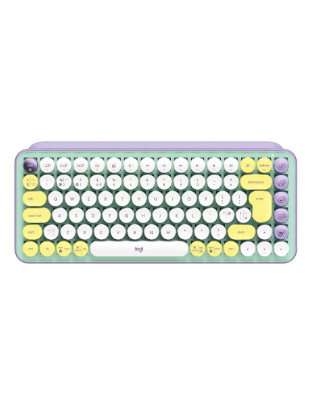 LOGITECH POP Keys Wireless Mechanical Keyboard With Emoji Keys - DAYDREAM_MINT - US INTL - BT - INTNL - BOLT, "920-010736" (incl