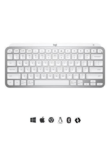 LOGITECH MX Keys Mini Minimalist Wireless Illuminated Keyboard - PALE GREY - US INTL - 2.4GHZ BT - INTNL, "920-010499" (include LOGITECH MX Keys Mini Minimalist Wireless Illuminated Keyboard - PALE GREY - US INTL - 2.4GHZ BT - INTNL, "920-010499" (include