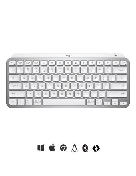LOGITECH MX Keys Mini Minimalist Wireless Illuminated Keyboard - PALE GREY - US INTL - 2.4GHZ BT - INTNL, "920-010499" (include LOGITECH MX Keys Mini Minimalist Wireless Illuminated Keyboard - PALE GREY - US INTL - 2.4GHZ BT - INTNL, "920-010499" (include