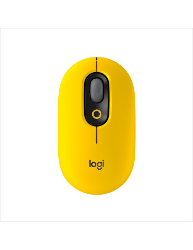 LOGITECH POP Mouse with emoji - BLAST_YELLOW - 2.4GHZ BT - EMEA - CLOSE BOX, "910-006546"