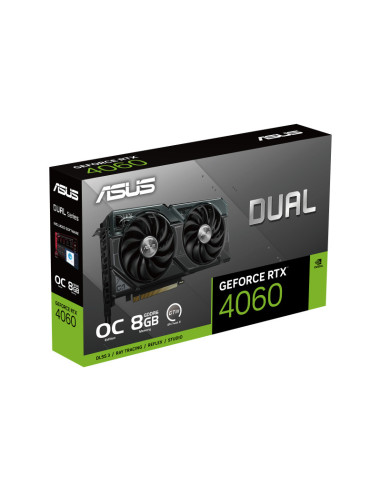 DUAL-RTX4060-O8G,VGA Asus Dual RTX 4060 OC 8G GAMING "DUAL-RTX4060-O8G"