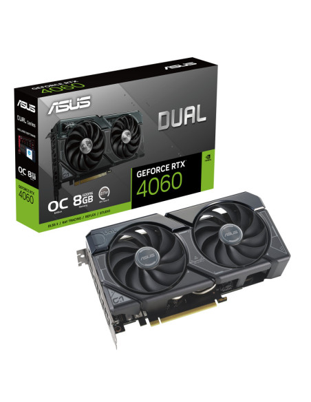 DUAL-RTX4060-O8G,VGA Asus Dual RTX 4060 OC 8G GAMING "DUAL-RTX4060-O8G"