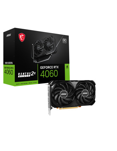 GEFORCE RTX 4060 VENTUS 2X BLACK 8G OC,GeForce RTX 4060 VENTUS 2X BLACK 8 GB OC "GEFORCE RTX 4060 VENTUS 2X BLACK 8G OC"