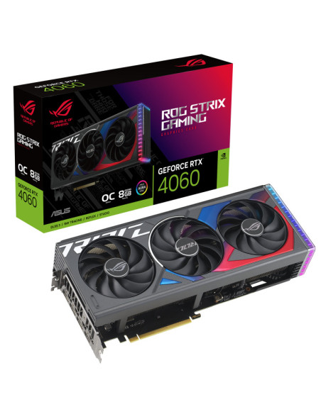 RG-STX-RTX4060-O8G,Asus ROG STRIX RTX 4060 OC 8GB "RG-STX-RTX4060-O8G"