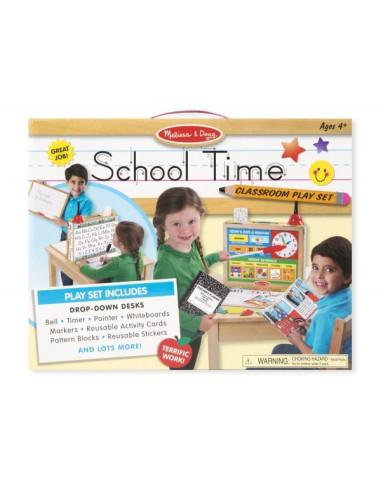 MD8514,Set de joaca De-a scoala - Melissa and Doug
