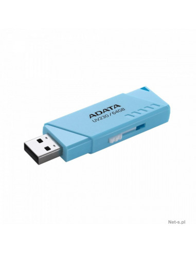 AUV230-64G-RBL,Memorie USB Flash Drive ADATA UV230, 64GB, USB-A 2.0