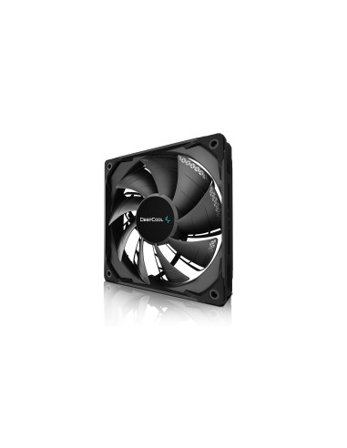 DP-GS-H12FDB-TF120S-BK,VENTILATOR DeepCool, PC, 120x120x25 mm, "TF120S BLACK", 1500rpm, control PWM, fara LED, 1 ventilator, 4-p