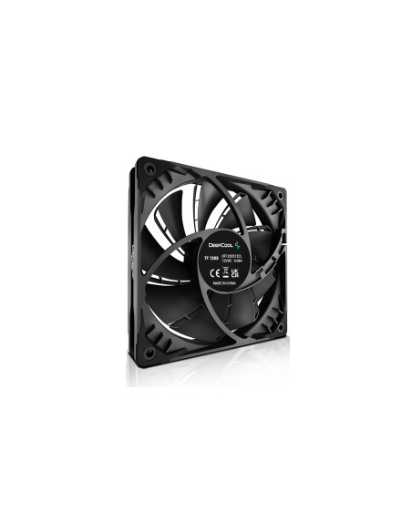 DP-GS-H12FDB-TF120S-BK,VENTILATOR DeepCool, PC, 120x120x25 mm, "TF120S BLACK", 1500rpm, control PWM, fara LED, 1 ventilator, 4-p