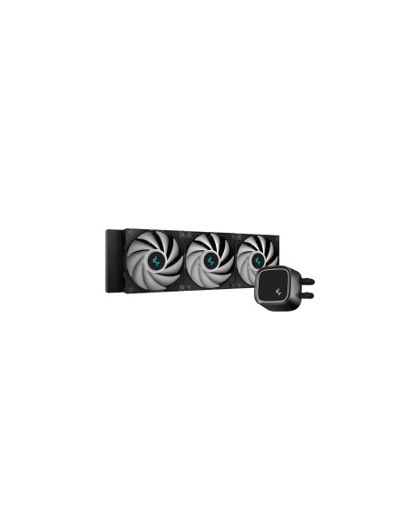 R-LE720-BKAMMN-G-1,COOLERE DeepCool LE720, skt. Universal racire lichid, 3x vent. 120mm, 2250 rpm, negru, RGB, "R-LE720-BKAMMN-G