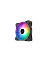 DP-F12-AR-CF120P-3P,VENTILATOR DeepCool "CF120 PLUS" PC 120x120x25 mm, 1800 rpm, RGB, 3 pin, Hydro Bearing, set 3 buc negru, "DP
