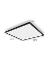 000008720169158894,AURELLE HUE PANEL SQ BLACK 39W "000008720169158894" (timbru verde 2.00 lei)