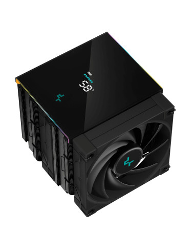 R-AK620-BKADMN-G,COOLERE DeepCool "AK620 Digital" skt. Universal racire aer, 1x vent. 120mm, 1850 rpm, negru, "R-AK620-BKADMN-G 