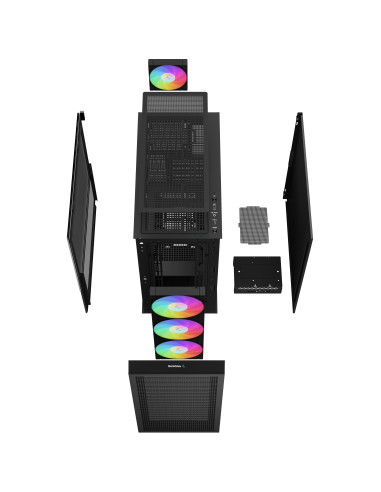 R-CH560-BKAPE4-G-1,CARCASE DeepCool "CH560" Middle Tower ATX, USB3.0xxxx2, Audioxxxx1, negru, "R-CH560-BKAPE4-G-1" (timbru verde R-CH560-BKAPE4-G-1,CARCASE DeepCool "CH560" Middle Tower ATX, USB3.0xxxx2, Audioxxxx1, negru, "R-CH560-BKAPE4-G-1" (timbru verde