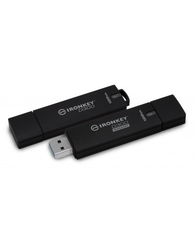 Memorie USB Flash Drive Kingston, 128GB, IronKey D300 Managed
