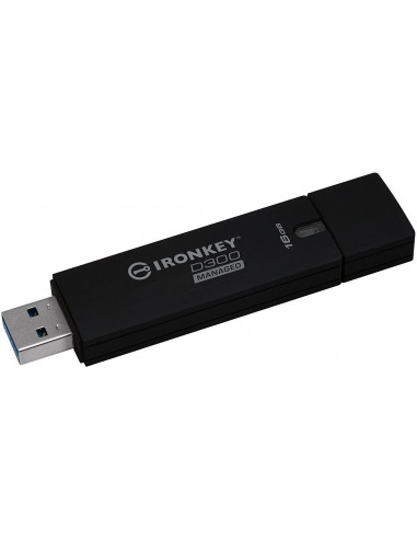 Memorie USB Flash Drive Kingston, 16GB, IronKey D300 Managed