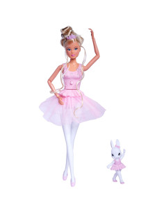 S105733603,Papusa Simba Steffi Love Dancing Ballerinas 29 cm cu figurina