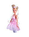 S105733603,Papusa Simba Steffi Love Dancing Ballerinas 29 cm cu figurina