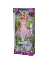 S105733603,Papusa Simba Steffi Love Dancing Ballerinas 29 cm cu figurina