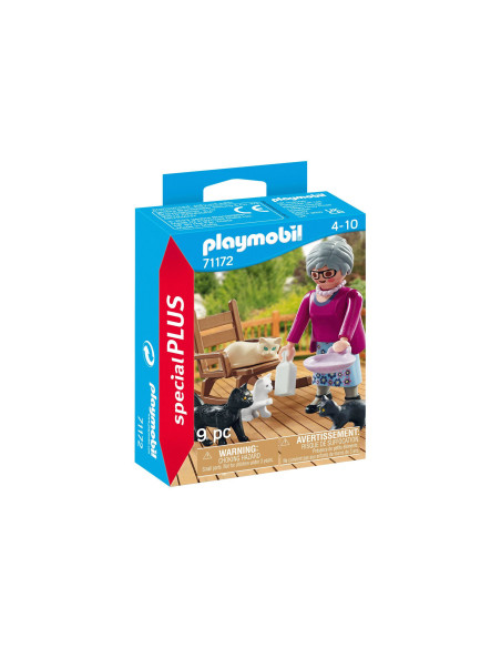 PM71172,Figurina Bunicuta cu pisici