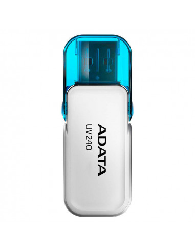 AUV240-16G-RWH,MEMORY DRIVE FLASH USB2 16GB/WHITE AUV240-16G-RWH ADATA