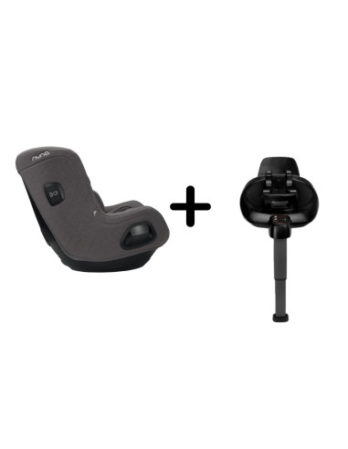 BB-IF14900ACSGLSET,Nuna - Set Scaun auto rotativ i-Size TODL next Granite, 40-105 cm + Baza isofix BASE next i-Size pentru TODL 