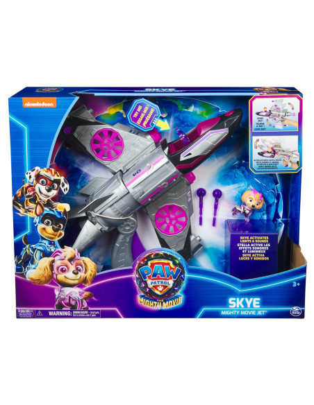 6067498,Patrula Catelusilor Vehicul Transformator Skye Mighty Movie Jet 6067498,Patrula Catelusilor Vehicul Transformator Skye Mighty Movie Jet
