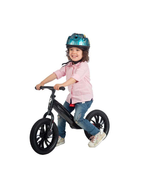 323QPRACE60,Balance bike Qplay Racer negru/rosu