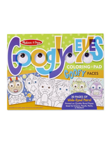 MD5169,Bloc cu desene de colorat Mutrite Caraghioase Melissa and Doug