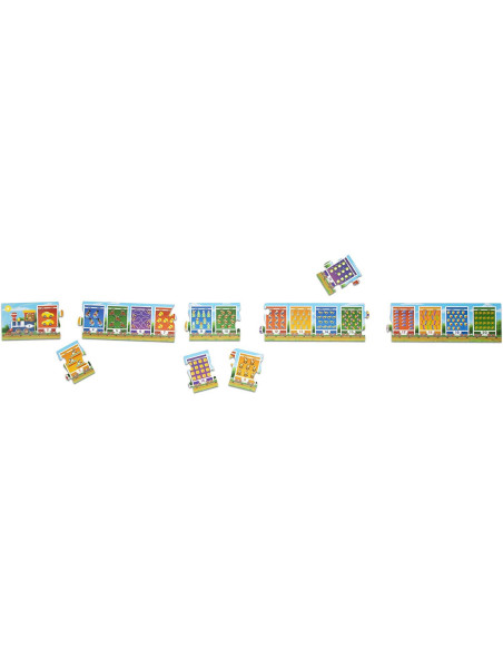 MD31000,Puzzle de podea Treuletul numerelor - Melissa & Doug